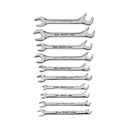 [102050115070] SNAP-ON NO.DSM810K Set Wrench Metric Open End Ignition (10 pcs.) (3.2 to 11mm.)