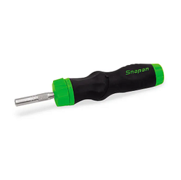 [103007115003] SNAP-ON NO.SGDMRCE44G Screwdriver Ratcheting 5 Position Handle Green