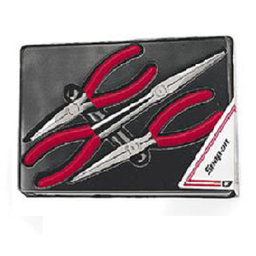 [104009115001] SNAP-ON NO.PL6711A Set Pliers Needle Nose 3pcs.