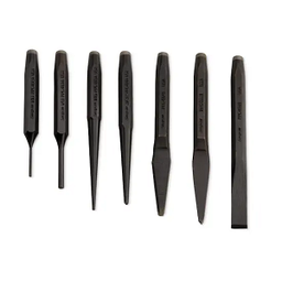 [106001115011] SNAP-ON NO.PPVP70BK Set Midget Punch and Chisel 7 pcs.