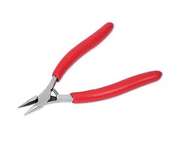 [104001115004] SNAP-ON NO.E708BCG Pliers Electronic Needle Nose 45? Angled Serrated Jaws 5 15/16