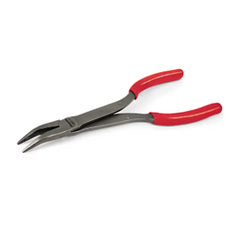 [104003115006] SNAP-ON NO.408CF (408ACP) Pliers Needle Nose Mini 35? Bent Nose 7 7/8