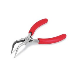 [104001115008] SNAP-ON NO.E718BCG Pliers Electronic Needle Nose Serrated Jaws 5 9/16