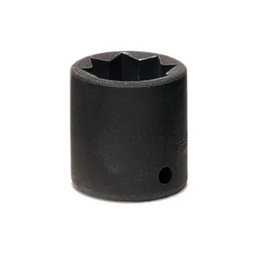 [101218115001] SNAP-ON NO.P412 1/2&quot;Drive Socket Power Shallow Double Square 3/8&quot; 8-Point