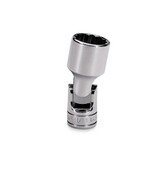 [101106115042] SNAP-ON NO.FDSU12 3/8&quot; Dr. 12P SAE 3/8&quot; Flank Drive Deep Universal Socket