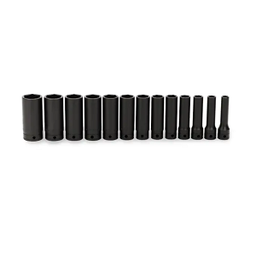 [101147115019] SNAP-ON NO.313GTSYA Set Socket Deep Industrial 6P (13pcs.) (3/8&quot; to 1/18&quot;)