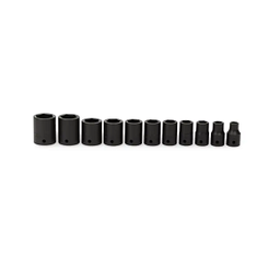 [101147115029] SNAP-ON NO.311IMYA 1/2&quot; Drive 6-Point Shallow Fractional Impact Socket Set 11pcs.