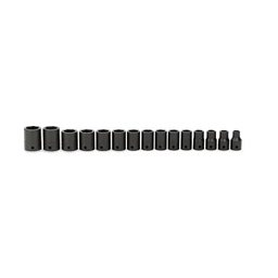 [101147115032] SNAP-ON NO.315IMMYA Set Socket Metric Impact Shallow 6P (15pcs.) (10 to 24mm.)