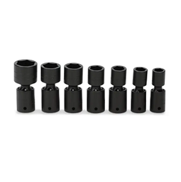 [101147115044] SNAP-ON NO.307IPLMY Set Metric Impact Swivel Socket Shallow 6pt. 7pcs.