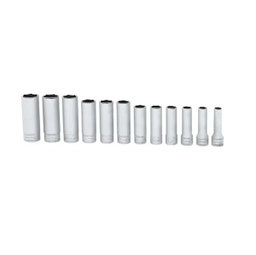 [101074115029] SNAP-ON NO.212SFSMY Set Socket Metric Deep 6P (12 pcs.) (8 to 19mm.)