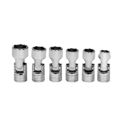 [101074115033] SNAP-ON NO.206FSUMA Set Socket Metric Universal Shallow 6P (6pcs.) (10 to 17mm)s