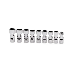 [101074115034] SNAP-ON NO.209FUMY Set Socket Metric Universal Shallow 12P (9 pcs.) (10 to 19mm.)