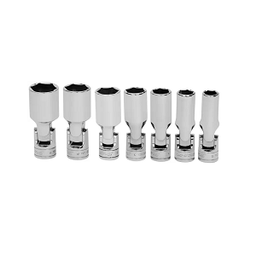 [101074115035] SNAP-ON NO.207FSU Set Socket Universal Deep 6P (7 pcs.) (3/8&quot; to 3/4&quot;)