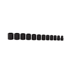 [101074115054] SNAP-ON NO.212IMFYA 3/8&quot;Drive Set Impact Sockets Flank Drive 6P (12 pcs) (5/16&quot; to 1&quot;)