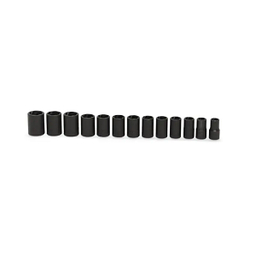 [101074115070] SNAP-ON NO.213TFSYA Set Socket SAE/Metric Impact Twist Shallow (13pcs.) (3/8&quot; to 3/4&quot; 10mm. to 19mm.)