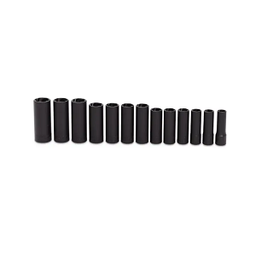 [101074115071] SNAP-ON NO.213TSFSYA Set Socket SAE/Metric Impact Twist Deep (13pcs.) (3/8&quot; to 3/4&quot; 10mm to 19mm)