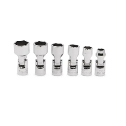 [101001115029] SNAP-ON NO.106TMUSA Set Socket Universal Shallow 6P (6 pcs.) (1/4&quot; to 9/16&quot;)