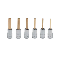 [101001115037] SNAP-ON NO.106ETMAMY Set Socket Driver Metric Hex Standard 2 to 6mm. (6 pcs.)