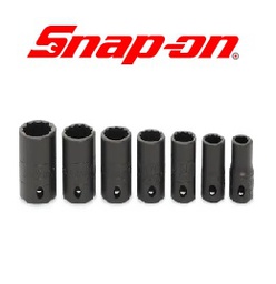 [101074115055] SNAP-ON NO.207IMDFY 3/8&quot;Drive Set Impact Sockets Flank Drive 12P (7 pcs) (3/8&quot; to 3/4&quot;)