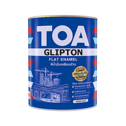 [006000000070] สีน้ำมันเคลือบด้าน TOA NO.GLIPTON FLAT ENAMEL เบส D , 1 GL.