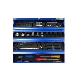 [719004012012] BLUE-POINT No.GSBP6150KPRB BP Pro Set 150pcs.w/t 6 Drawers Cabinet (BLUE)