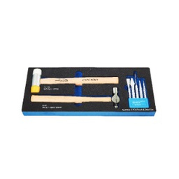 [101001012048] BLUE-POINT No.BPS21A Hammers &amp; Striking Tools Set (pin#6pcs,Hammer 8 oz,Soft hammer 300mm.)