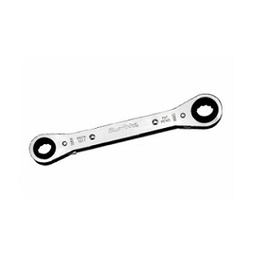 [102027012012] BLUE-POINT NO.RBZ1214 Wrench Ratcheting Box Latch-On 0˚Offset 3/8&quot;-7/16&quot; 12P