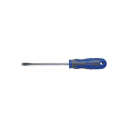 [103002012061] ไขควง BLUE-POINT NO.BSGD175F8B Screwdriver P-Series Slotted Flat Tip 8mmx200x320 Blue