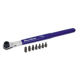 [103011012001] ชุดบิด BLUE-POINT NO.SHORTORX Set Torx Bit Low Profile Ratcheting Wrench 8 pcs.