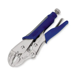 [104016012006] BLUE-POINT NO.BSGLP7 Pliers Locking Soft Grip Curved Jaw 7&quot;