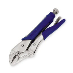 [104016012007] BLUE-POINT NO.BSGLP10 Pliers Locking Soft Grip Curved Jaw 10&quot;