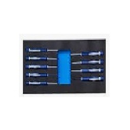 [101001012054] BLUE-POINT No.BSGPDMS6 Modular Tool Set 9 Pcs Precision Scrwdr set