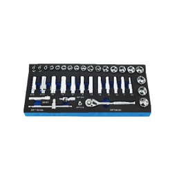 [101001012082] BLUE-POINT No.BPS11A 3/8&quot; Drive Socket Set