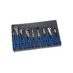 [104009012006] BLUE-POINT No.BDGPL800 Pliers Set Dipped Grip , 8pcs/set