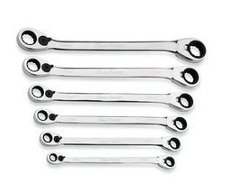 [102050012012] ชุดประแจ 6 ชิ้น BLUE-POINT NO.BXORM706 Set Wrench Metric Ratcheting Box Reversible Standard Length 25˚Offset 6pcs.