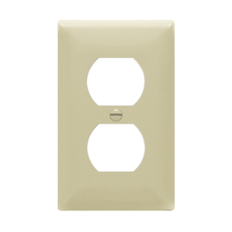 [013000002220] หน้ากากสวิตซ์คู่ DAKO No.PV-2D345 Cover plate , 2&quot; x 4&quot;