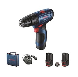 [212001014025] สว่านกระแทกไร้สาย BOSCH NO.GSB 120-LI (06019G81K0) Cordless Hamer Drill  (Charger , 2 battery 2Ah)