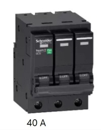 [E07903] เซอร์กิตเบรคเกอร์ SCHNEIDER NO.QO340 VSC 6T  Circuit breaker , 3P 40A