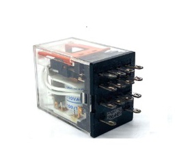 [E05032] รีเลย์ OMRON No.MY4N-GS Power Relay , 220/240 VAC 3 A มีไฟโชว์