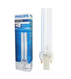 [E07067] หลอดประหยัดไฟ PHILIPS PL-C 10W/827 G24Q-1 Warm White