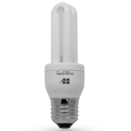 [E07825] หลอดประหยัดไฟ HI-TEK 2U 9W WARMWHITE