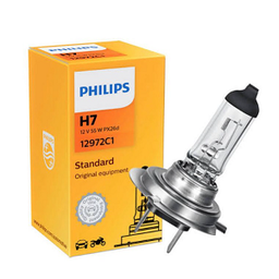 [A00032] หลอดไฟ Philips NO.H7 ขนาด 12V 55W