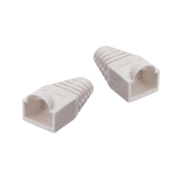 [E02781] ปลอกหุ้ม LINK NO.US-6001 สำหรับ RJ45 สีขาว PLUG BOOT (10 ตัว/ถุง)