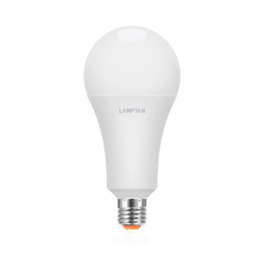 [013000000609] หลอดแอลอีดี LAMPTAN LED BULB SHINE 18W Daylight 1800lm/220-240v