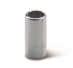 [101027790006] WRIGHT-TOOL NO.2111 1/4&quot;Dr. Standard Socket Chrome Size 11/32&quot; 12P