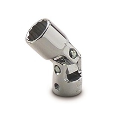 [101018790002] WRIGHT-TOOL NO.2710 1/4&quot;Dr. Flex Socket Chrome Size 5/16&quot; 12P