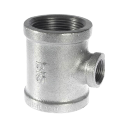 [W10252] สามทางลดเหล็ก Reducing Tees Steel , 1&quot; x 3/4&quot;