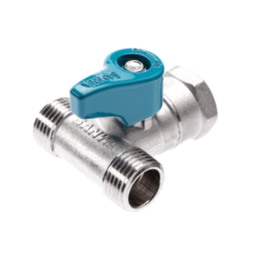 [W11302] มินิบอลวาล์ว 3 ทาง (ผ.ผ.ม.) SANWA Mini Ball Valve , 1/2&quot;