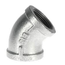 [W02337] ข้องอเหล็ก 45 ํ Thread Elbow ,1.1/2&quot;