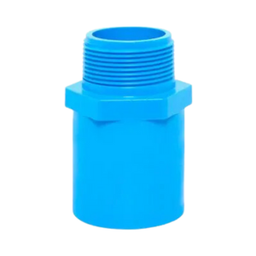 [W00440] ข้อต่อตรงเกลียวนอก ท่อน้ำไทย PVC TS VALVE SOCKET , 3/4&quot;